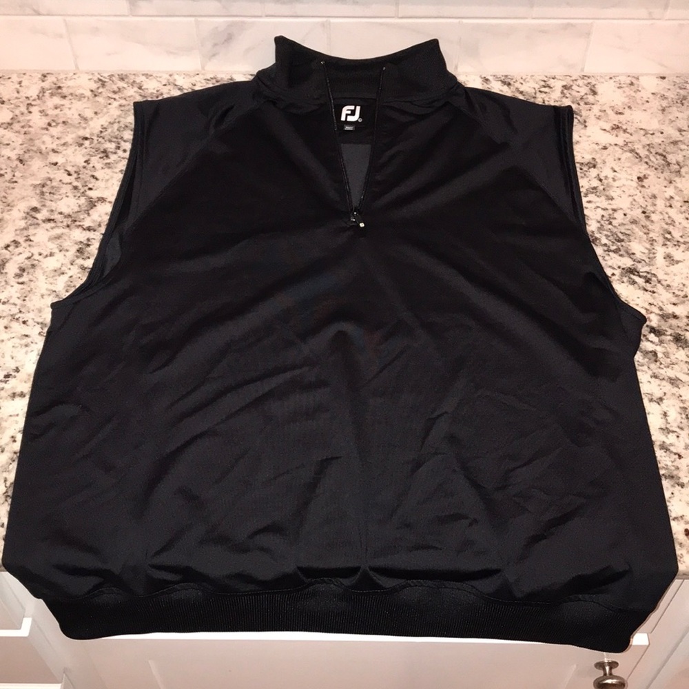 Men’s Black Footjoy Vest Size L